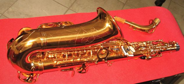Sax Alto SELMER SA80 Style finitura in Oro Galvanico Nuovo - Foto 4