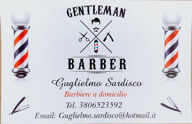 Barbiere con servizio a domicilio - Foto 2 Tel:3806523592