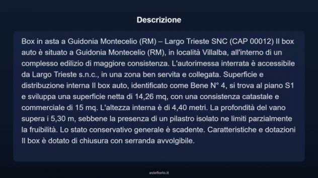 Immobile in asta di 14 m² in vendita a Guidonia Montecelio - Foto 10