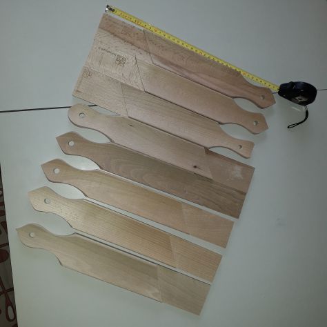 12 taglieri in legno per salame