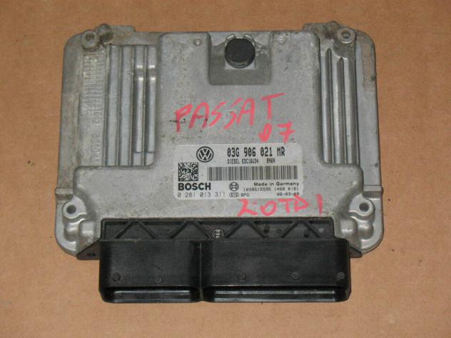 0281013311 ECU VW VOLKSWAGEN PASSAT 2.0 TDI 0281013311 03G906021MR EDC16U34