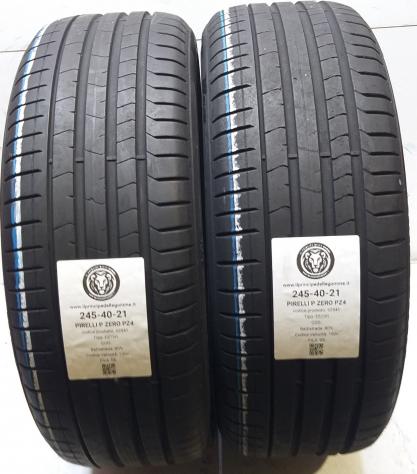 2 GOMME 245 40 21 PIRELLI A52541