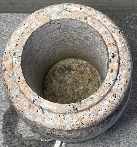 Vaso Cimiteriale Porta Fiori In Vero Granito - Foto 3