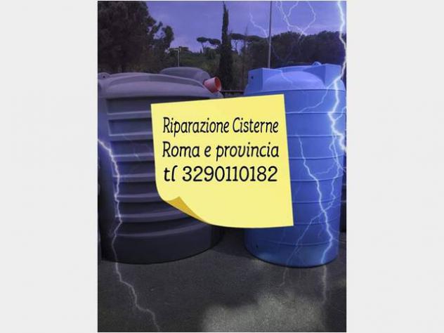 Riparazione cisterne ,serbatoi (saldatura) polietilene