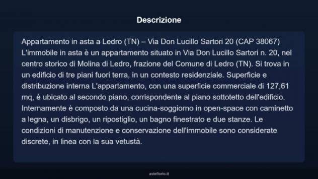 Immobile in asta di 127 m², box auto in vendita a Ledro - Foto 18
