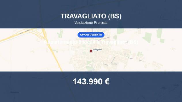Immobile in asta di 90 m² con più di 5 locali e box auto in vendita a Travagliato