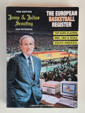 The European basketball register 1997/98 Dan Peterson Libreria dello sport, 1998