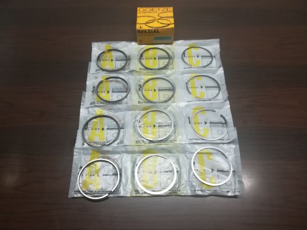 FASCE ELASTICHE PER PISTONI RENAULT 14 1219cc 1360 cc GOETZE SP5527 DIAMETRO 75