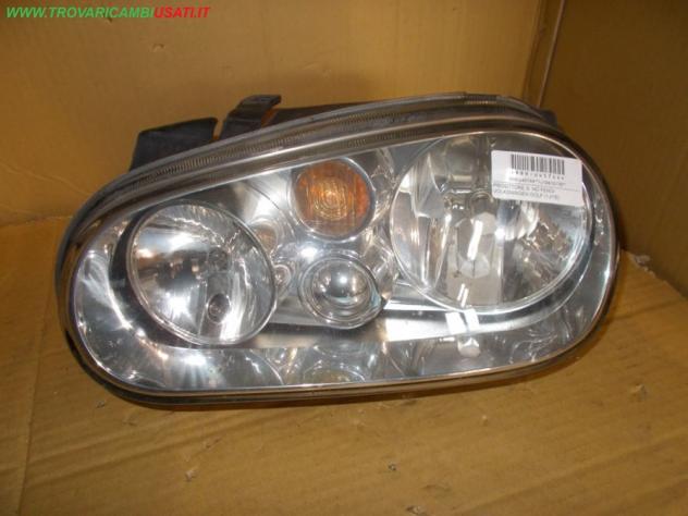 PROIETTORE S. NO FENDI VOLKSWAGEN GOLF (1J/1E) Parti elettriche Fanaleria Proiettori Proiettore ant. VOLKSWAGEN - GOLF 4 - 01-08-1997 - 01-11-2003