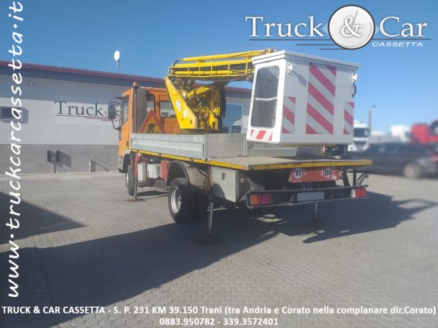 RIF.804 IVECO EUROCARGO 80 E 18 – 1997 – PIATTAFORMA AEREA CON CESTELLO – EURO 2 - Foto 10