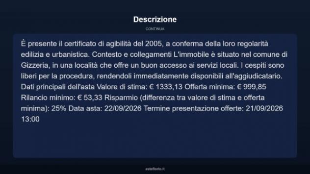 Immobile in asta di 8 m² in vendita a Gizzeria - Foto 6