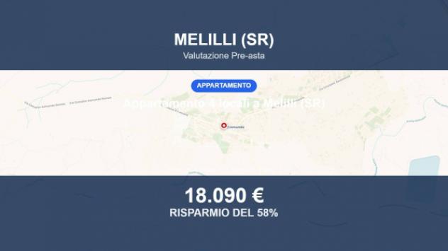 Immobile in asta di 79 m² in vendita a Melilli