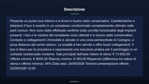 Immobile in asta di 18 m² in vendita a Codogno - Foto 6