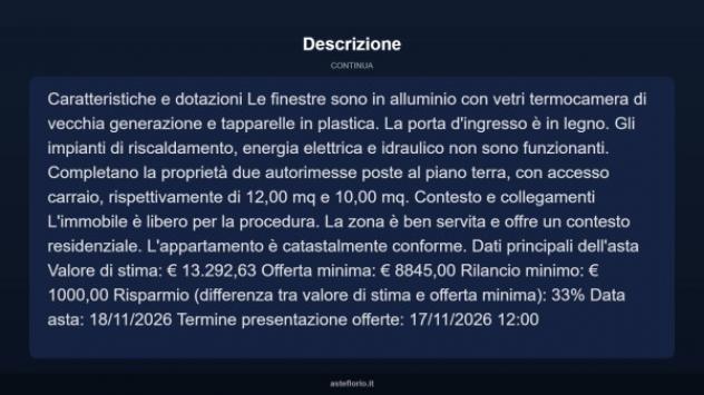 Immobile in asta di 62 m², box auto doppio in vendita a Rovescala - Foto 18