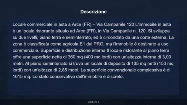 Immobile in asta di 1015 m² in vendita a Arce - Foto 9