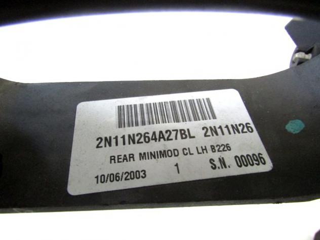 2N11-N264A27-BL MANIGLIA ESTERNA PORTA POSTERIORE SINISTRA FORD FUSION 1.6 B 74KW 5M 5P (2004) RICAMBIO USATO - Foto 2