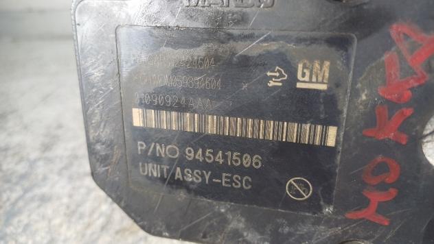 ABS OPEL Mokka 1° Serie 94541506/688250455 A14NET bifuel/gas 1364 (12) - Foto 2