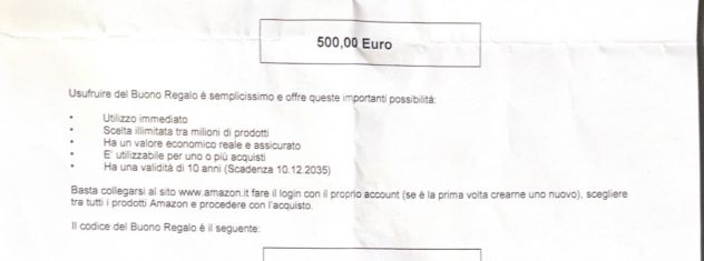 Buono amazon