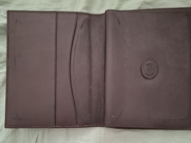 Trussardi porta agenda in pelle 18x23 cm nuova - Foto 2