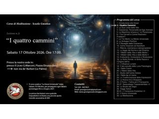 Corso di Meditazione a Grosseto, Sabato 17 ottobre