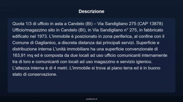 Immobile in asta di 163 m² in vendita a Candelo - Foto 3