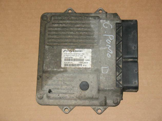 51843361 ECU FIAT GRANDE PUNTO 1.3 75HP 51843361 MJD 6F3.PI HW04P
