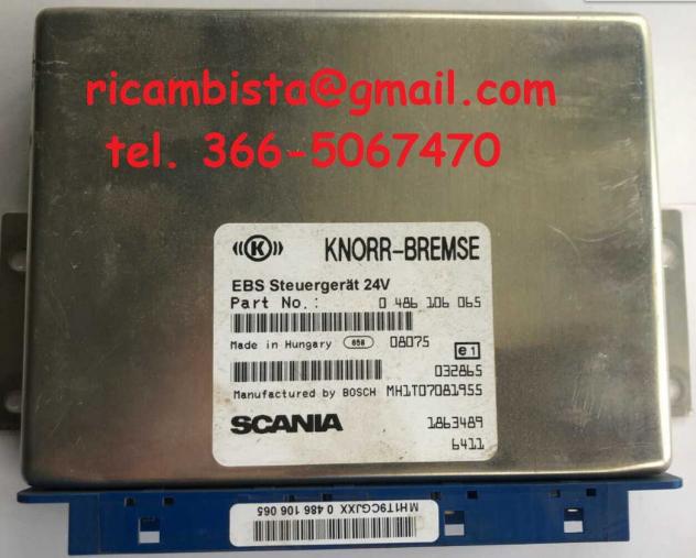 0486106065 Scania R centralina EBS Knorr-Bremse