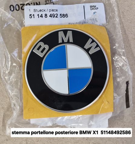 stemma portellone posteriore BMW X1 51148492586