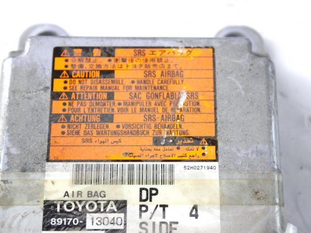 89170-13040 KIT AIRBAG TOYOTA COROLLA VERSO 1.6 B 81KW 5M 5P (2002) RICAMBIO USATO CON CENTRALINA AIRBAG, PRETENSIONATORI CINTURE DI SICUREZZA, AIRBAG - Foto 3