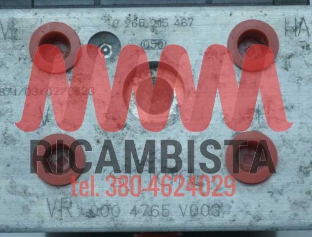 0265215467 Smart ForTwo centralina gruppo pompa ABS - Foto 3