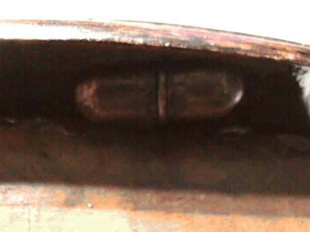Portagioielli antico in legno puro - Foto 7