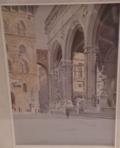 QUADRO CON CORNICE DI ANTIQUARIATO FIRMATO - Foto 4