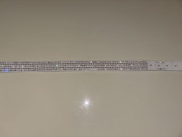 BELLA CINTURA PARTICOLARE IN OTTIME CONDIZIONI DA DONNA CON STRASS E PERLE BIANC - Foto 9
