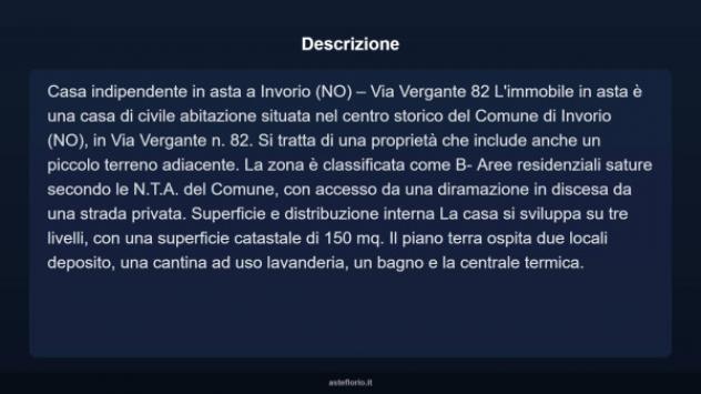 Immobile in asta di 150 m² in vendita a Invorio - Foto 3