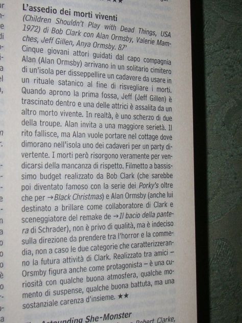DIZIONARIO DEI FILM HORROR - Foto 5