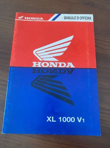 VARADERO XL1000V manuale officina manutenzione moto Honda - Foto 3