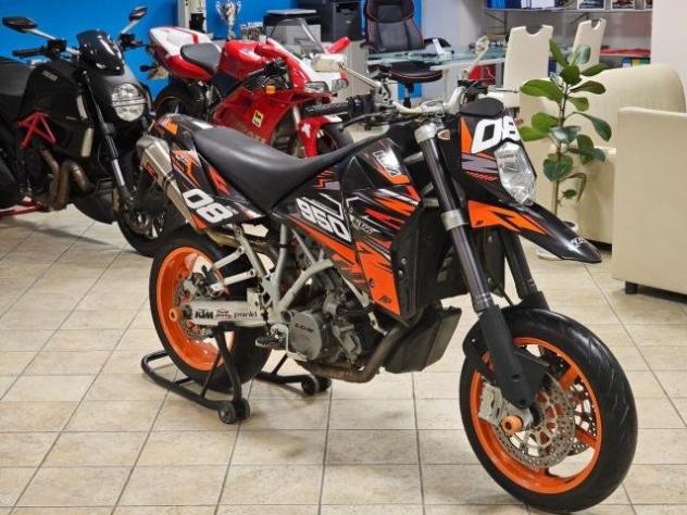 KTM SUPERMOTO 950 CON SCARICHI AKRAPOVIC - Foto 9