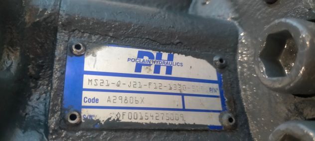 Motore Poclain per vendemmiatrice Pellenc - Foto 3