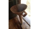 Imbuto antico, padella con colini, ecc. epoca 1800-1900