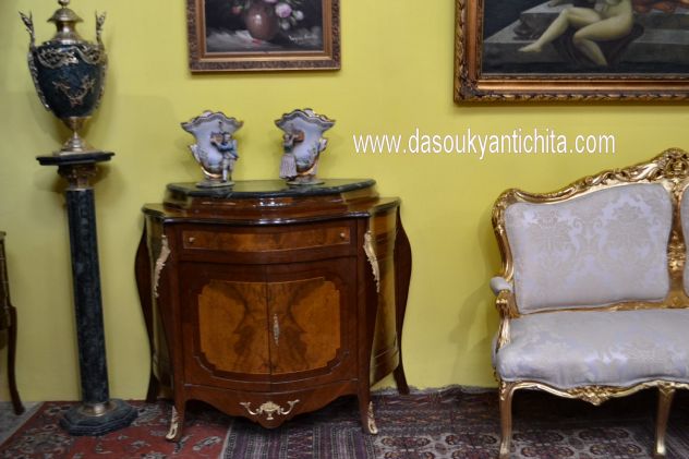 Credenza stile Luigi XV a due sportelli - Foto 8