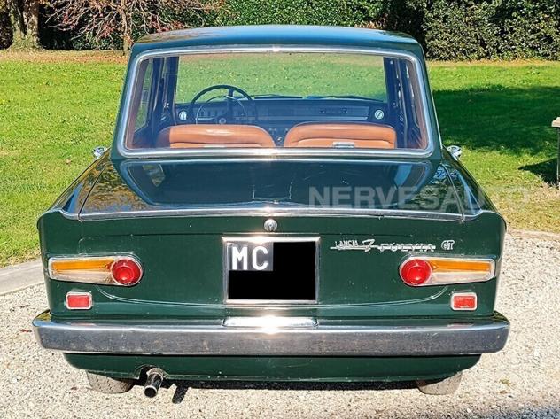Lancia Fulvia GT 1967 | Verde con Interni Biscotto Targhe nere Libretto Originale a pagine. - Foto 4