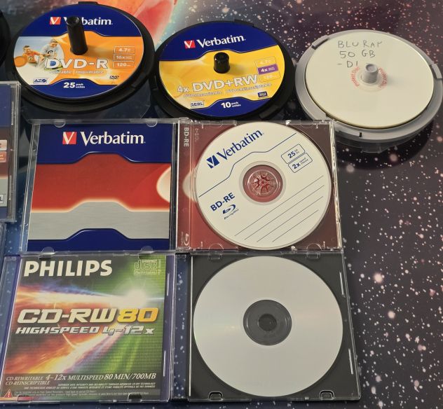CD DVD Blu-ray scrivibili e riscrivibili : Dischi NUOVI da registrare - Foto 3