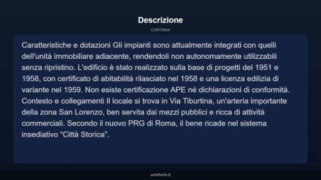 Immobile in asta di 36 m² in vendita a Roma - Foto 4