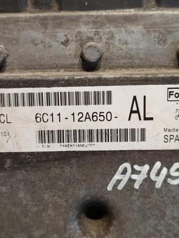 CENTRALINA MOTORE FORD Transit Serie 6C11-12A650-AL JXFA diesel 2402 (0614) - Foto 2