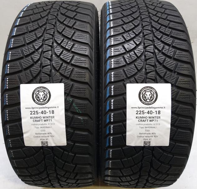 2 GOMME 225 40 18 KUMHO A61513