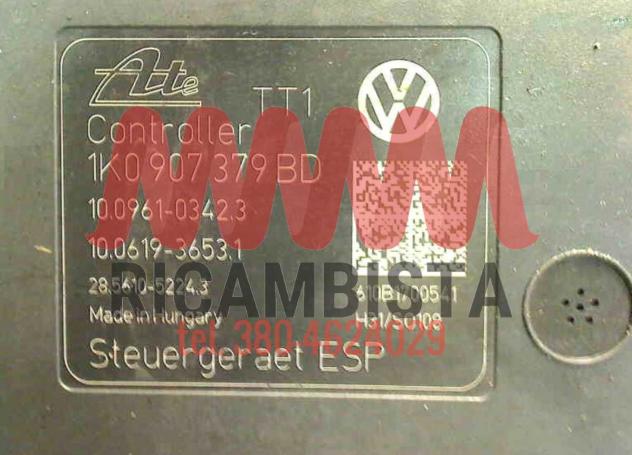 1K0614517CN Volkswagen Caddy centralina gruppo pompa ABS - Foto 4