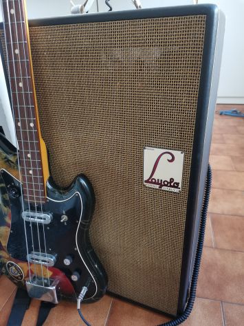 Basso e amplificatore Layolo Torino anni 60 - Foto 6
