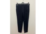 Pantaloni Classici Zara Basic Collection Taglia XS Colore Blu Scuro Gessato