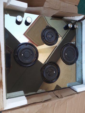 Piano cottura Rex PVF645UONS in vetro a specchio - Foto 3
