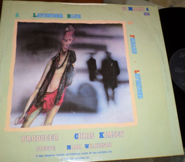 MARILLION - Lavender Blue (LP) 3 Track 12'' / 45 RPM Single 1985 UK EMI - Foto 2